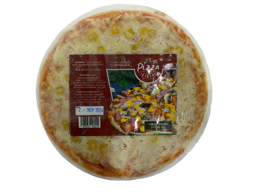 Pizza lista de maiz pequeña (20 cm) miniatura 2