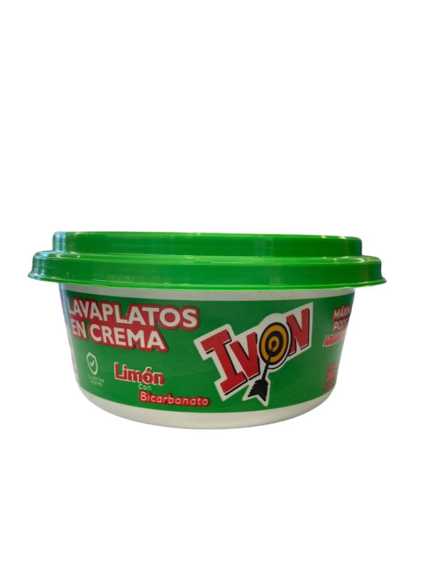Lavaplatos crema limon ivon 250 gr miniatura 1