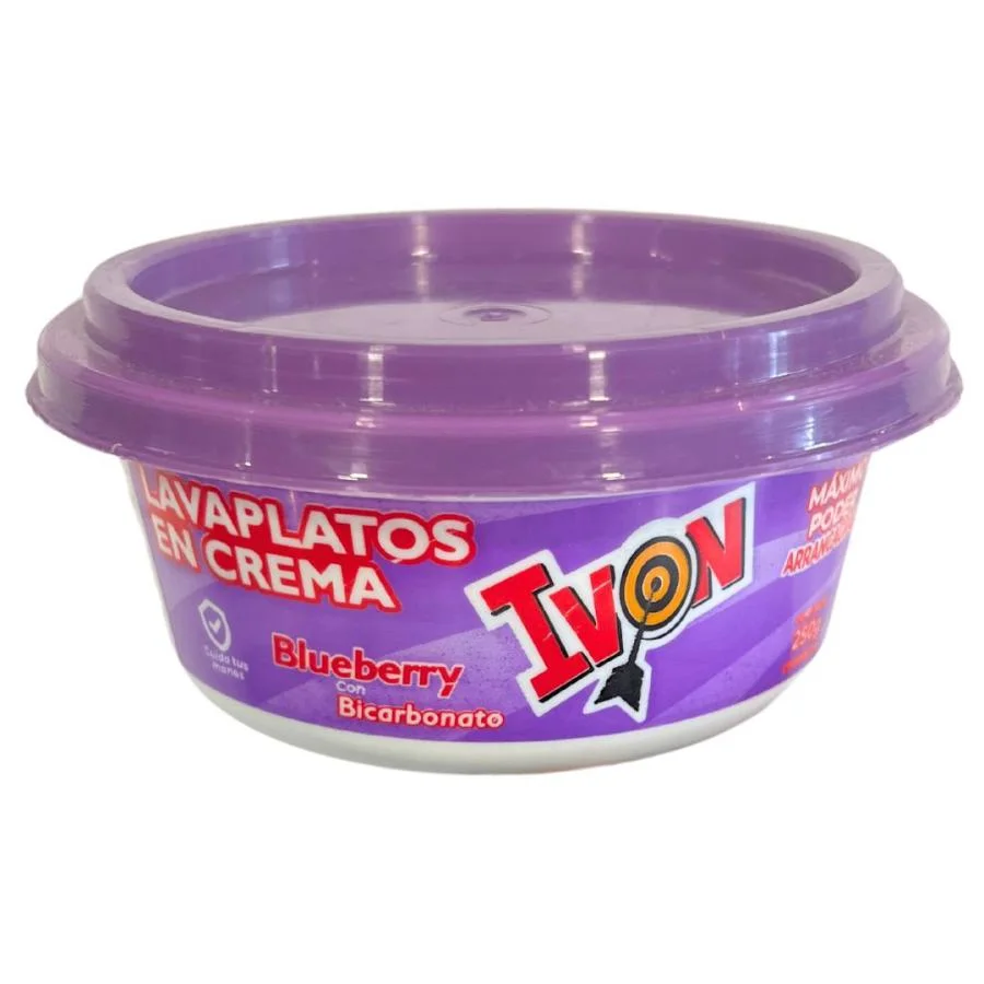 Lavaplatos crema blueberry ivon 250 gr