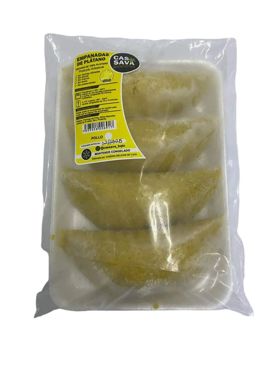 Empanadas de platano de pollo cassava miniatura 1
