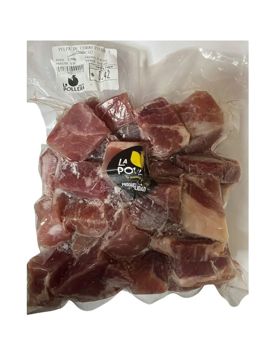 Pulpa de cerdo picada al vacio por kg miniatura 2