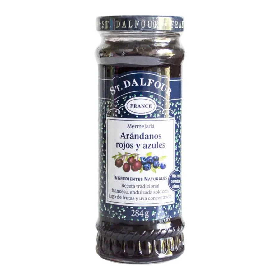 Mermelada de arandanos rojos y azules st dalfour 284 gr miniatura 1