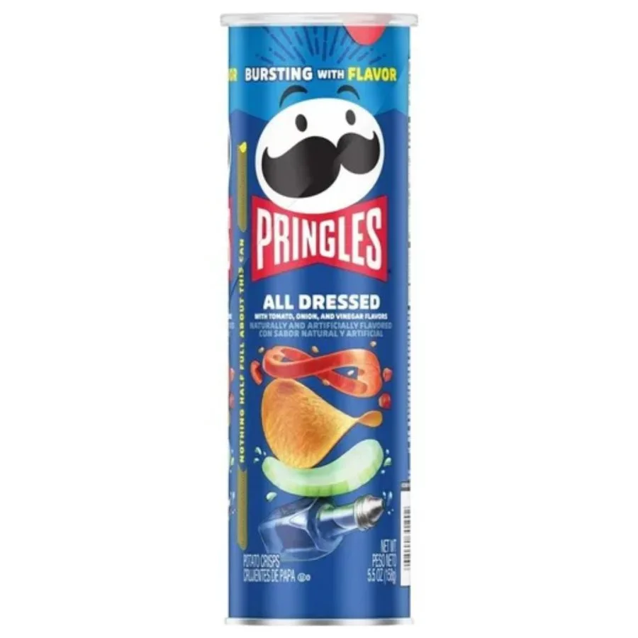 Papas pringles all dressed 158 gr miniatura 1