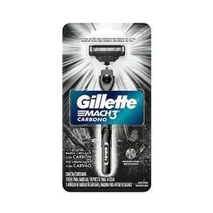 Afeitadora mach3 sistem carbono gillette 37g miniatura 1
