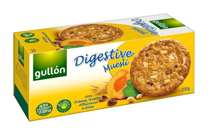 Galleta digestive muesli gullon 230gr miniatura 2