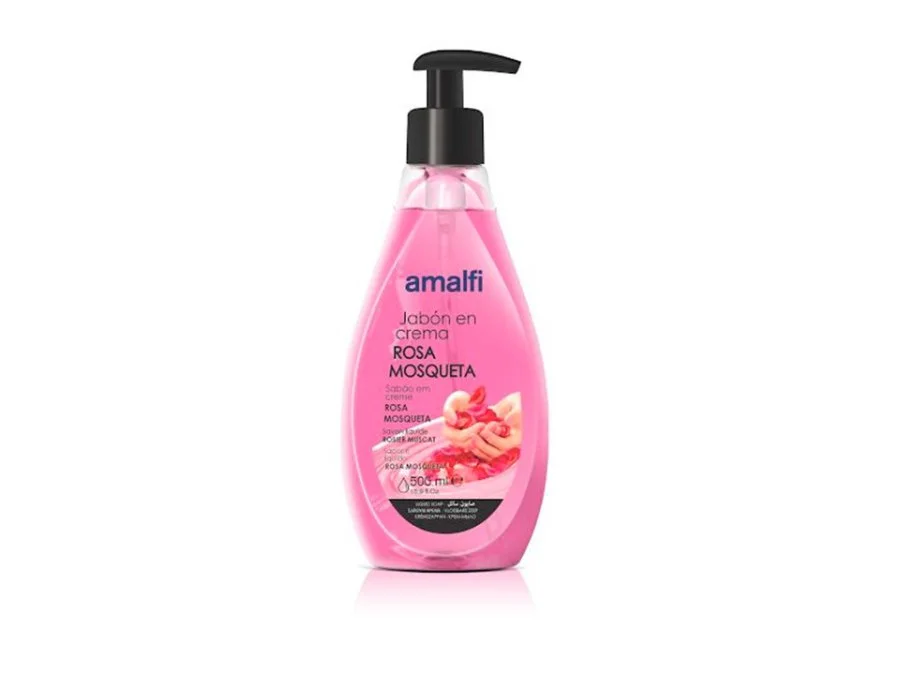 Jabon en crema nb rosa amalfi 500ml miniatura 2