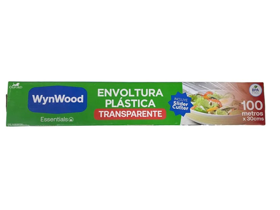 Envoltura plastica transparente wynwood 100 mts miniatura 2