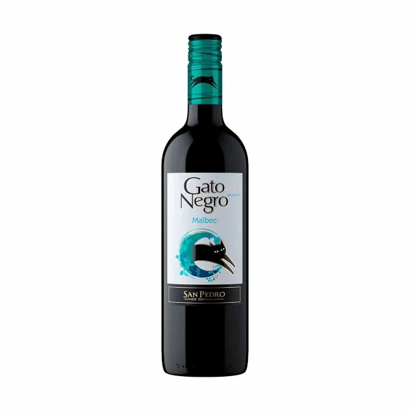 Vino tinto gato negro malbec 0.75 ml