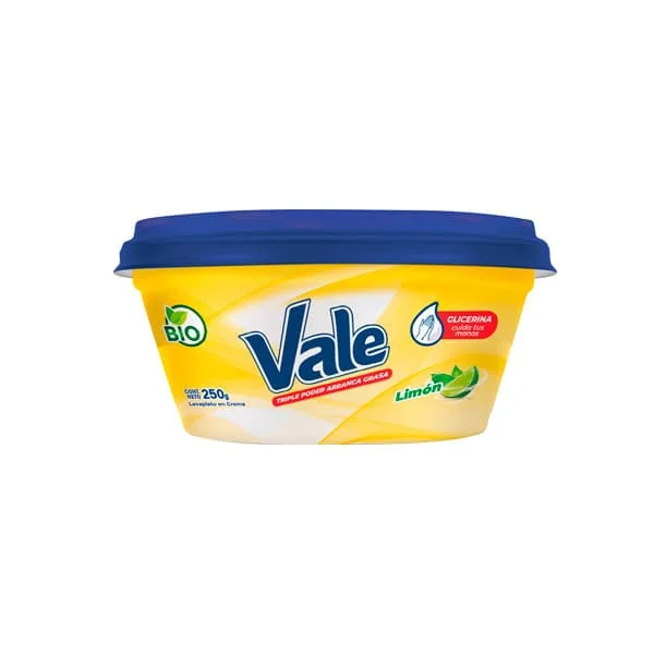 Lavaplatos en crema limon vale 250 gr miniatura 2