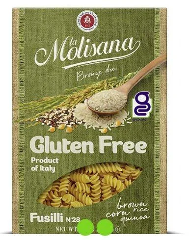 Pasta fusilli n.28 gluten free la molisana 400 gr miniatura 2