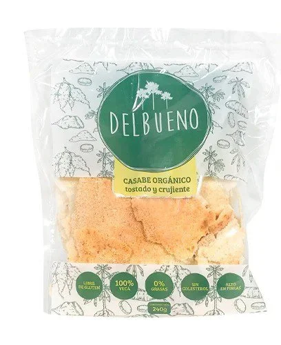 Casabe organico del bueno 240g