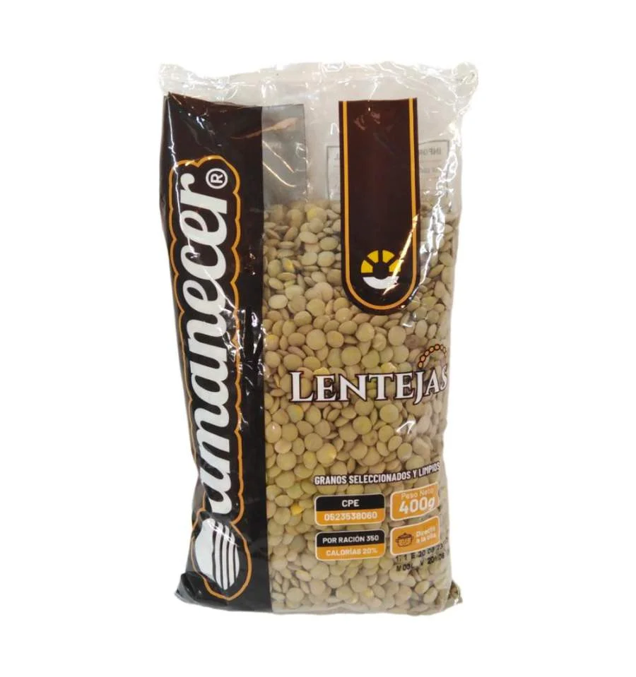 Lentejas amanecer 400gr