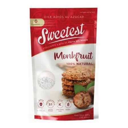 Edulcorante monkfruit sweetest 200gr miniatura 2