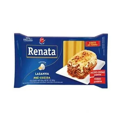 Lasagna precocida al huevo renata 200 gr