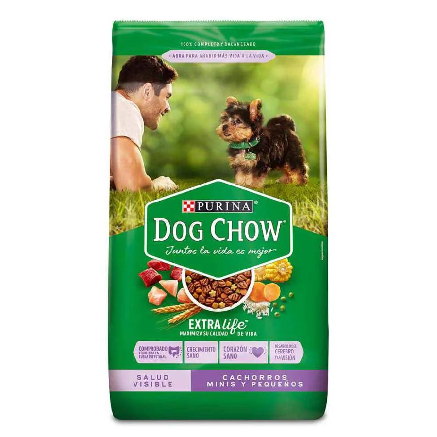 Dog chow cachorros minis y pequeños carne, pollo 2kg. miniatura 2