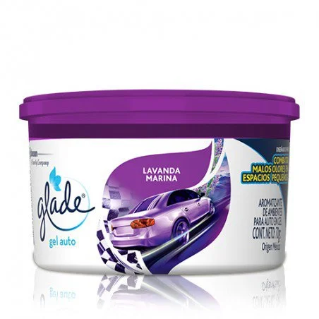 Glade gel car lavanda marina 70gr x 30 miniatura 1