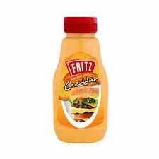 Salsa queso cheddar fritz 165gr miniatura 1