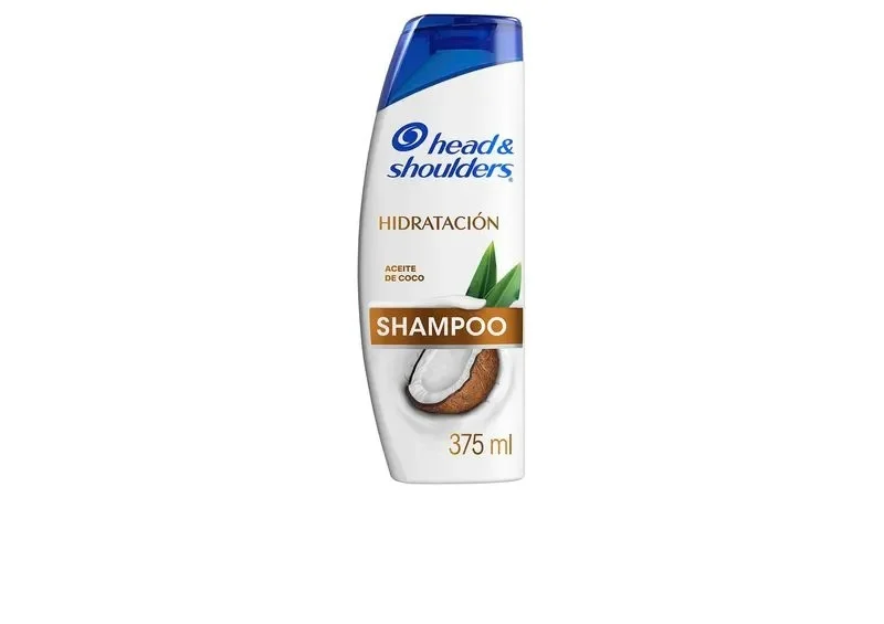 Shampoo head & shoulders aceite de coco 375 ml miniatura 1