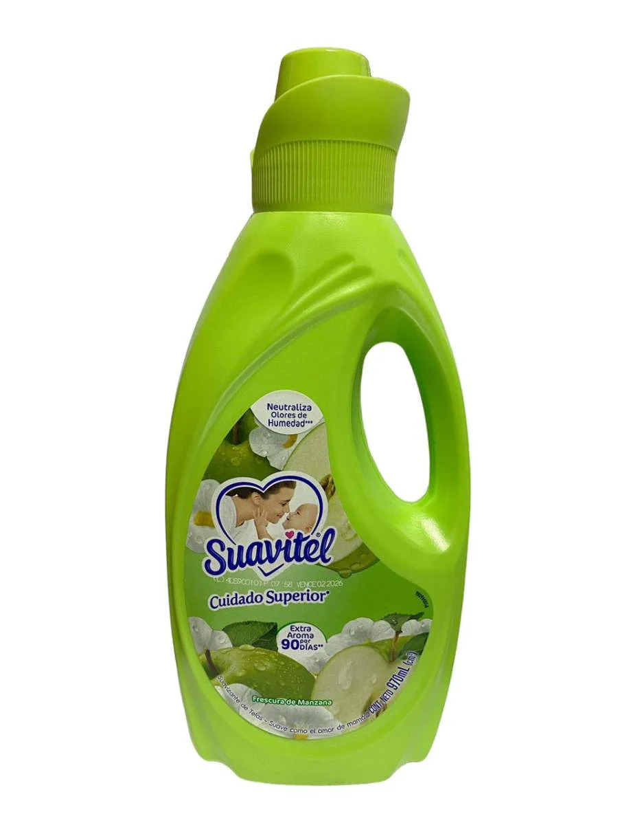 Suavizante frescura de manzana suavitel 970 ml