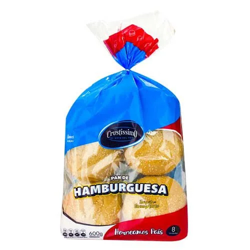 Pan de hamburguesa crustissimo 600g miniatura 2