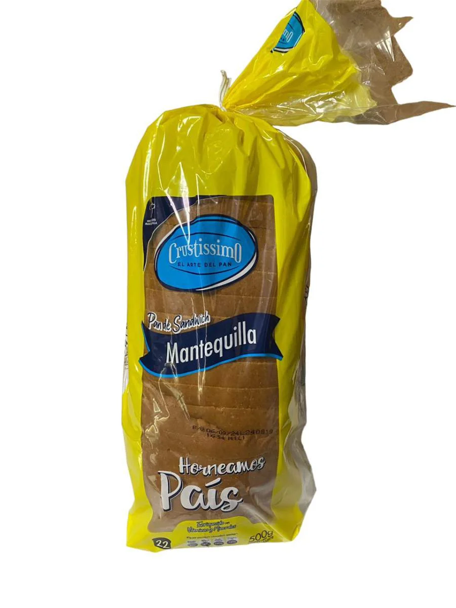 Pan de mantequilla crustissimo 500 g