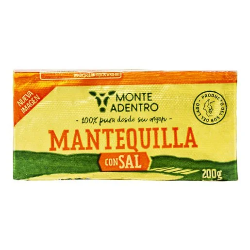 Mantequilla con sal monte adentro 200g miniatura 2