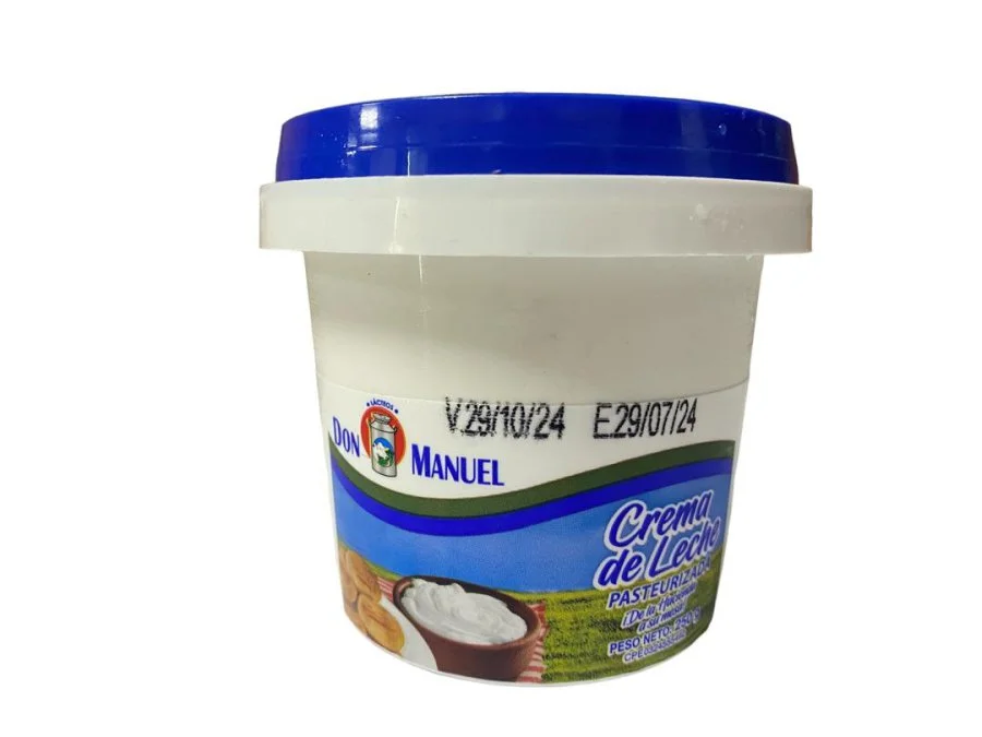 Crema de leche don manuel 250gr miniatura 1