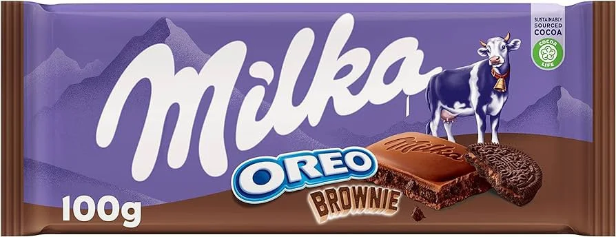 Chocolate milka oreo brownie 100gr miniatura 1