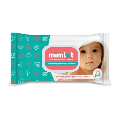 Toallas humedas aloe vera mimlot 72 pcs miniatura 2