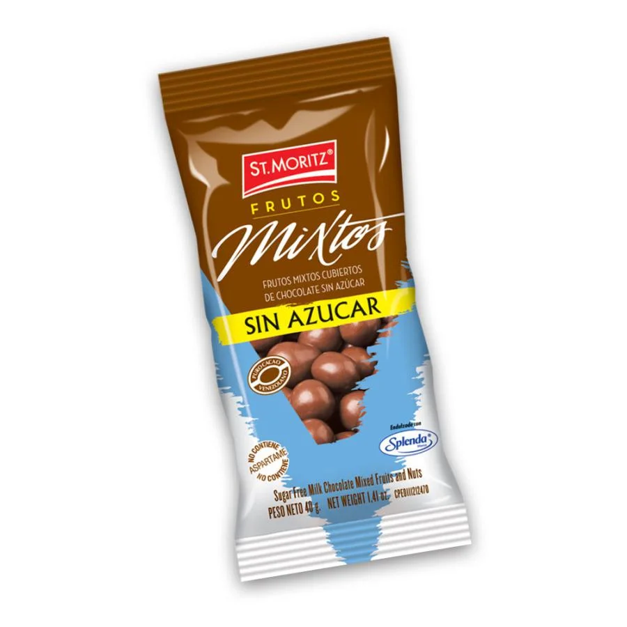 Greageados frutos mixtos sin azucar st. moritz 40gr miniatura 2
