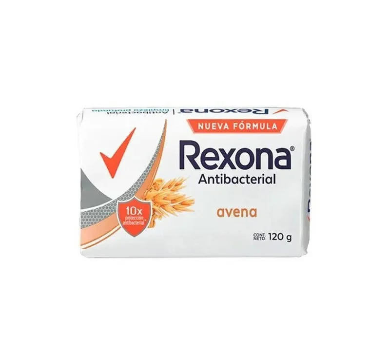 Jabon rexona antibacterial avena110gx3x24 miniatura 2
