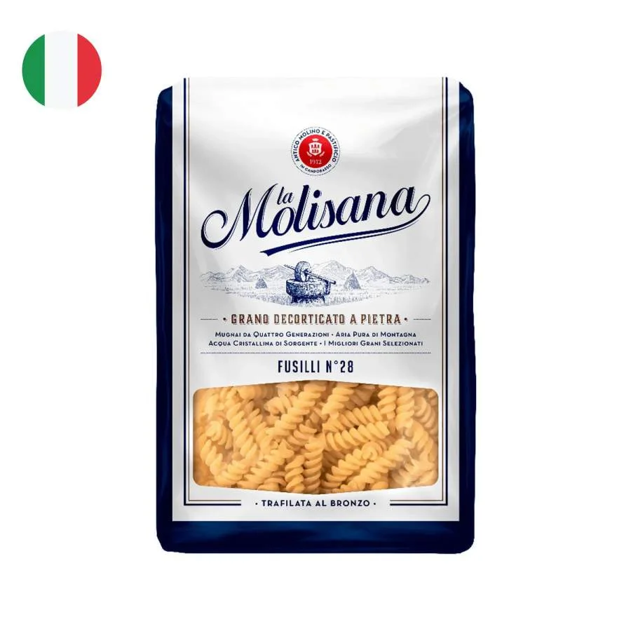Pasta fusilli n.28 la molisana 500 gr miniatura 2