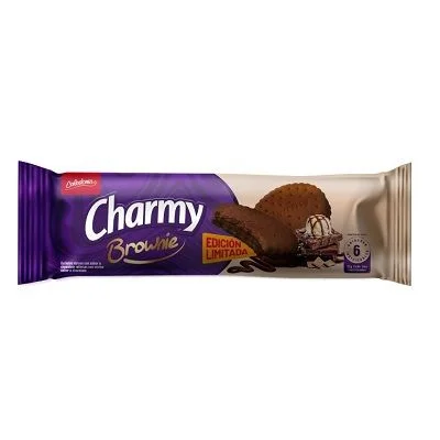 Galleta charmy brownie 24x192g miniatura 2