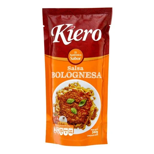 Salsa bolognesa kiero 340 gr miniatura 1