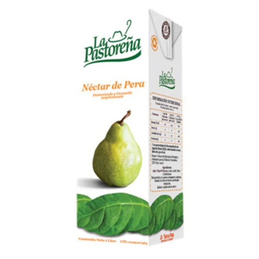 Nectar de pera la pastoreña 1 l miniatura 2