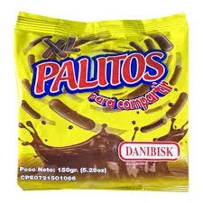 Palitos de chocolate xl danibisk 150 gr miniatura 2