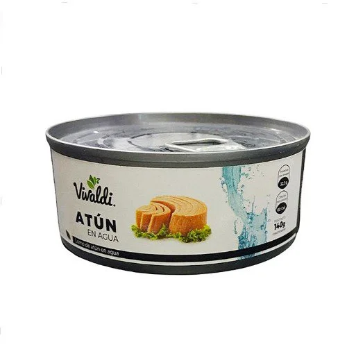 Atun en agua y limon vivaldi 140 gr