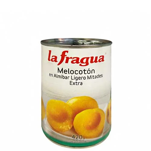 Melocoton en almibar la fragua 425 gr