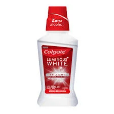 Enjuague bucal luminous white colgate 250 ml miniatura 1