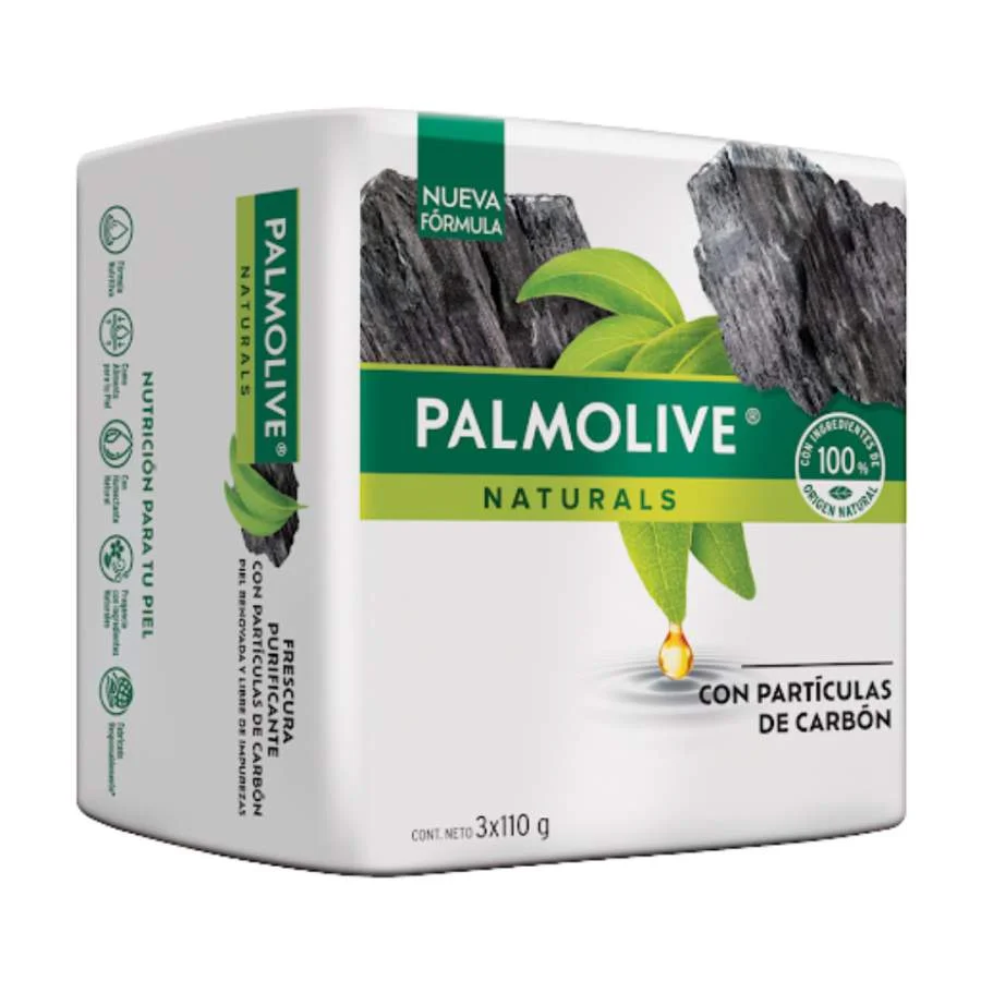 Jabon de baño carbon 3pack palmolive 110 gr miniatura 1