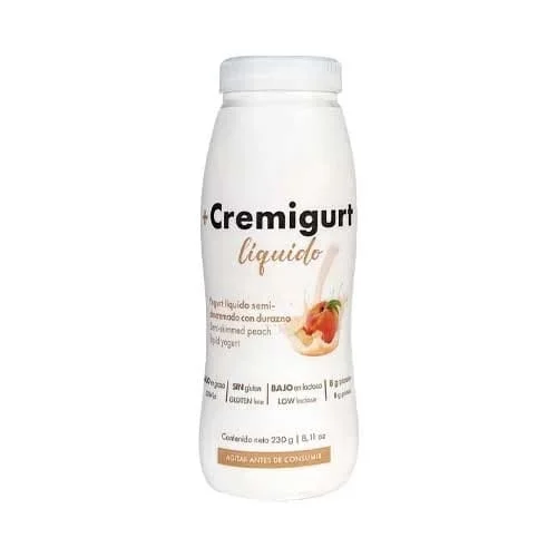 Cremigurt liquido durazno 230gr miniatura 2
