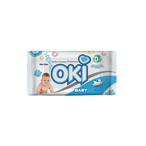 Toallitas humedas oki aloe 20und 1x48 miniatura 1