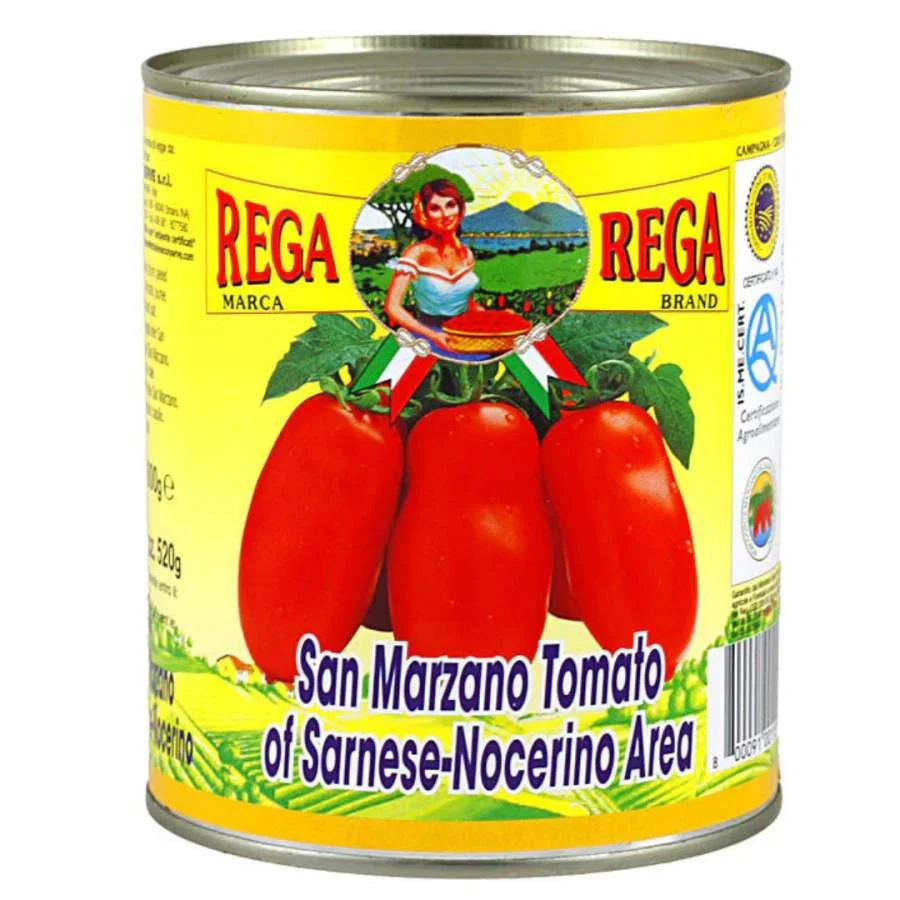 Tomate pelado san marzano rega 400 gr miniatura 2