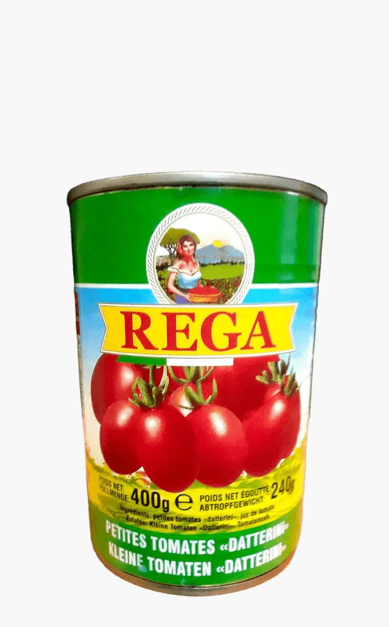 Tomate pelado en su jugo rega 400 gr