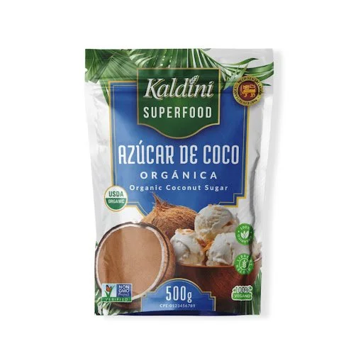 Azucar de coco organica kaldini 500 gr miniatura 2