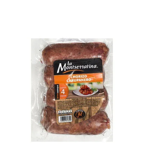 Chorizo carupanero la montserratina 240 gr