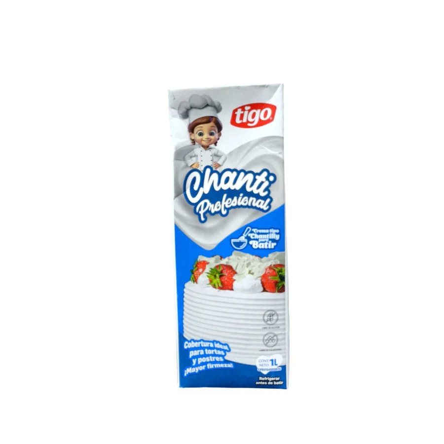 Crema chantilly profesional tigo 1l. miniatura 2