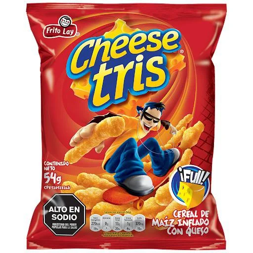 Cheese tris doble queso frito lay 50 gr miniatura 1