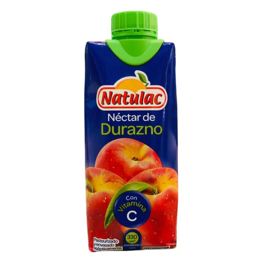 Nectar de durazno natulac 330 ml