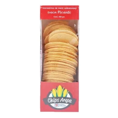 Chips arepa picante kseritas 100gr miniatura 2